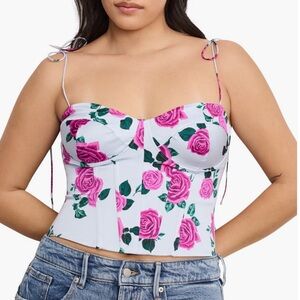 NWOT Good American Bustier Top